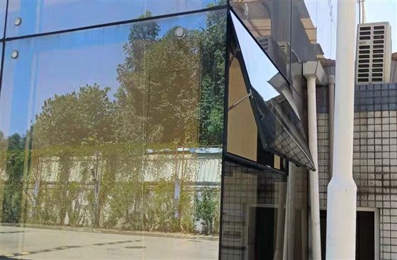 玻璃幕墙改造开窗