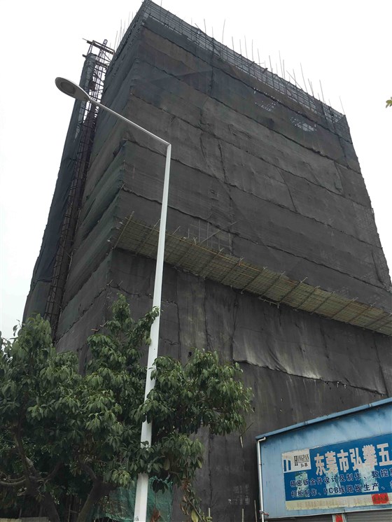竖明横隐玻璃幕墙施工