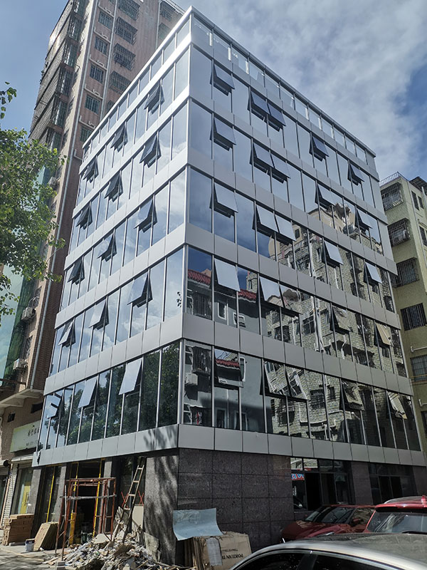 自建房改造玻璃幕墙 自建房改造玻璃幕墙