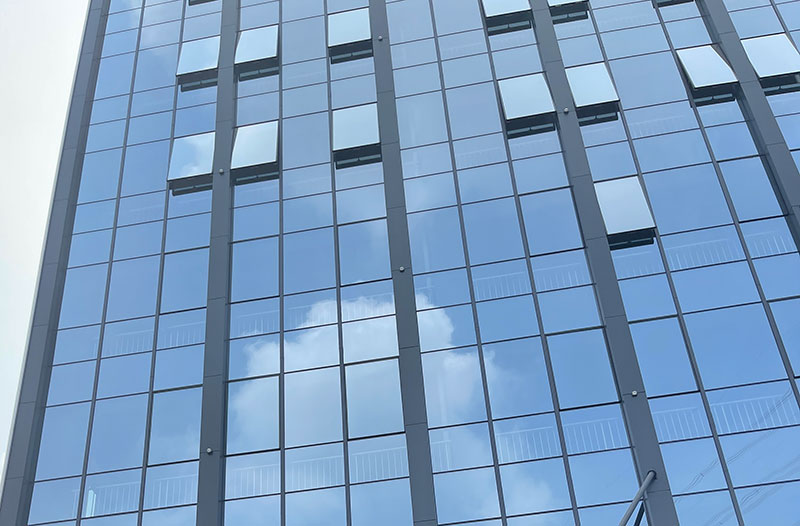 玻璃幕墙优缺点