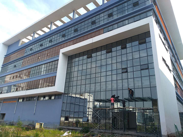 玻璃幕墙独栋商铺包工包料多少钱一平平价靠谱公司